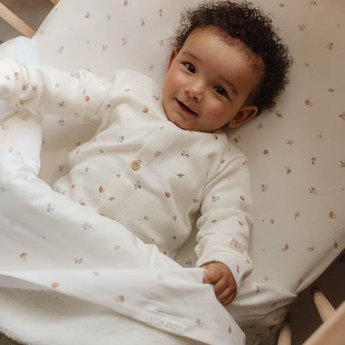 Lenzuolo sopra - Bianco - Amici della foresta - Tesori della foresta  70x100