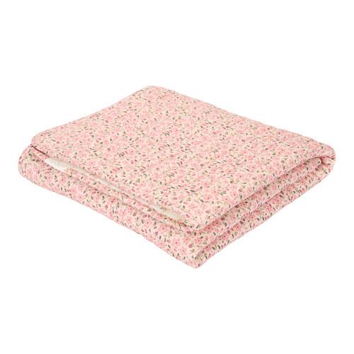 Stalla  - Cradle blanket - Pink - Fairy Garden - Fairy Floral - 70 x 100