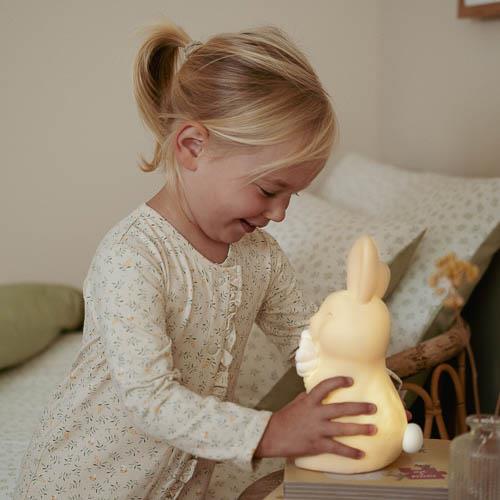 Lampada da notte - Multicolore - Amici della foresta - Coniglietto