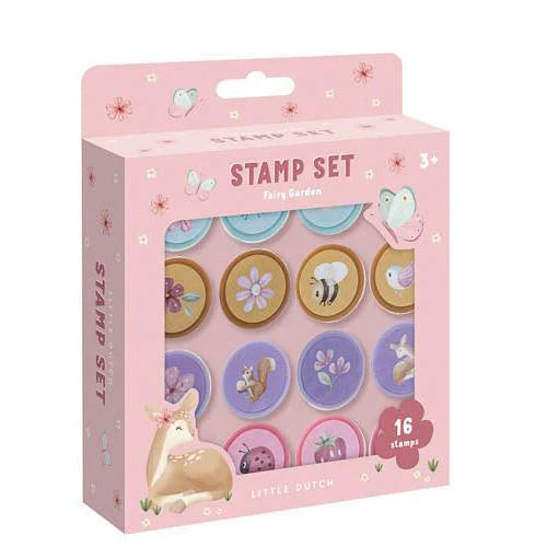 set 16 timbrini Fairy Garden