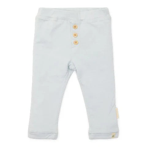 Pantaloni Azzurri trama rigata Amici della Foresta - Little Dutch