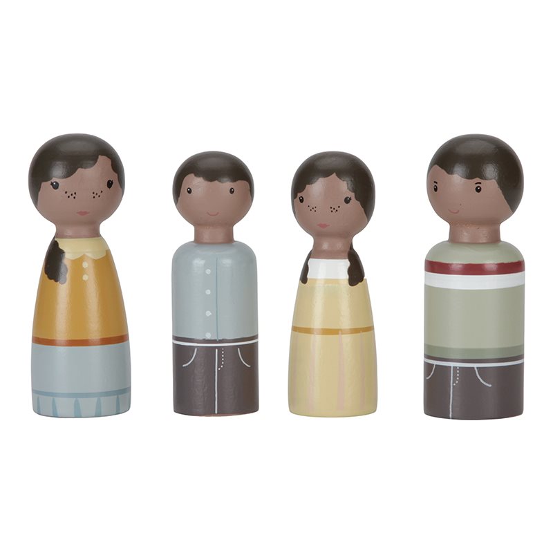 Set Famiglia Evi per casa delle Bambole - Little Dutch