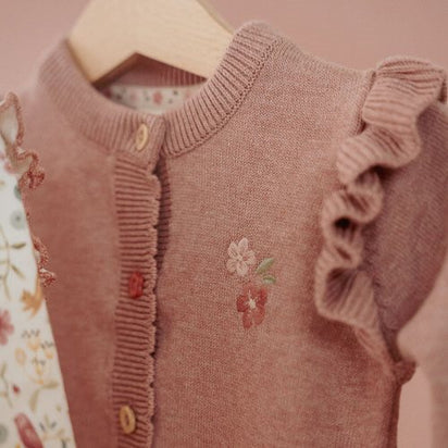 Cardigan a maglia Fairy Pink- Little dutch