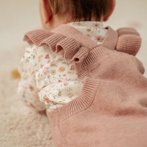 Tutina a maglia Fairy Pink- Little Dutch