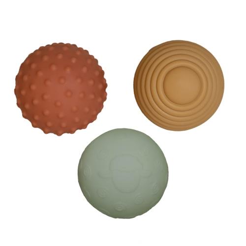 Set di 3 palle sensoriali - Little Dutch