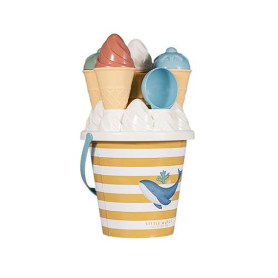 Set da spiaggia gelati e cupcake 14 pezzi Ocean Dreams blue