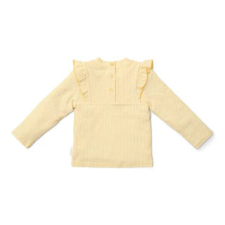Maglietta da bagno a manica lunga - Giallo- Ocean Treasures - Little Dutch