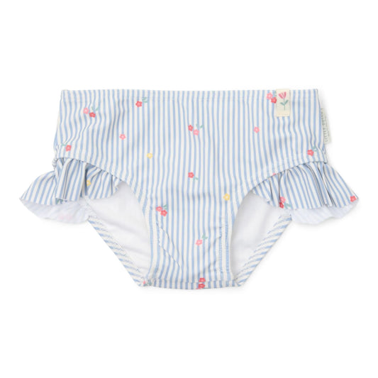 Costume mutandina - Blue - Sunny Flowers - Little Dutch