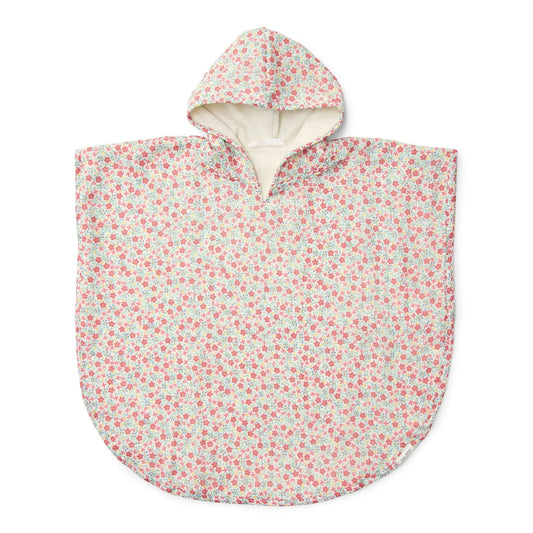 Uttivo-Poncho Sunny Flowers - taglia unica
