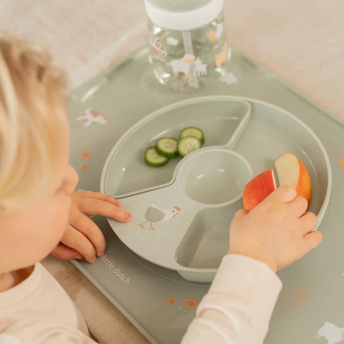 Little Dutch - Piatto con divisori Little Farm