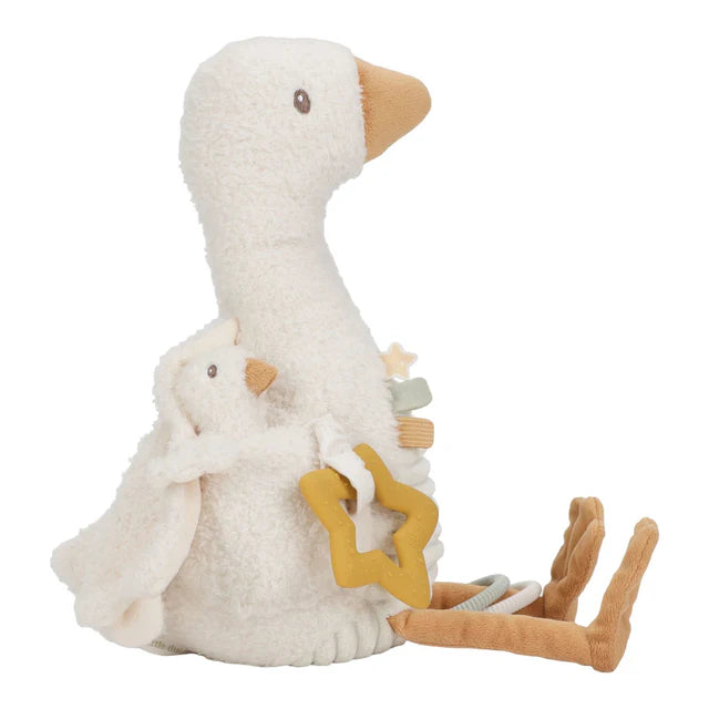 Trafo - Activity Cuddle Goose - White - Little Goose - Scandi Kids Concept Store
