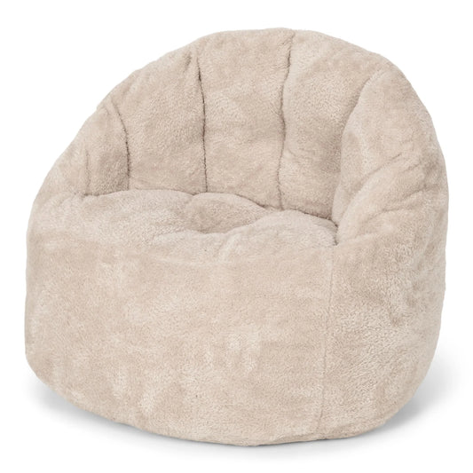 Poltrona per bambini teddy BEIGE- Little Dutch