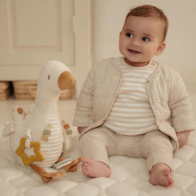 Trafo - Activity Cuddle Goose - White - Little Goose - Scandi Kids Concept Store