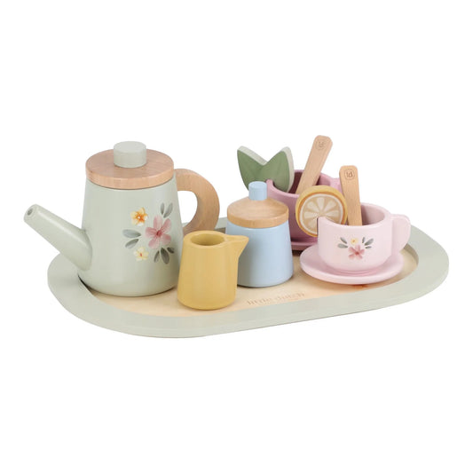 Tea Set - Wooden tea service set 2