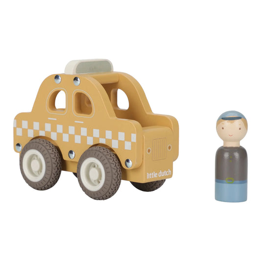 Wooden taxi