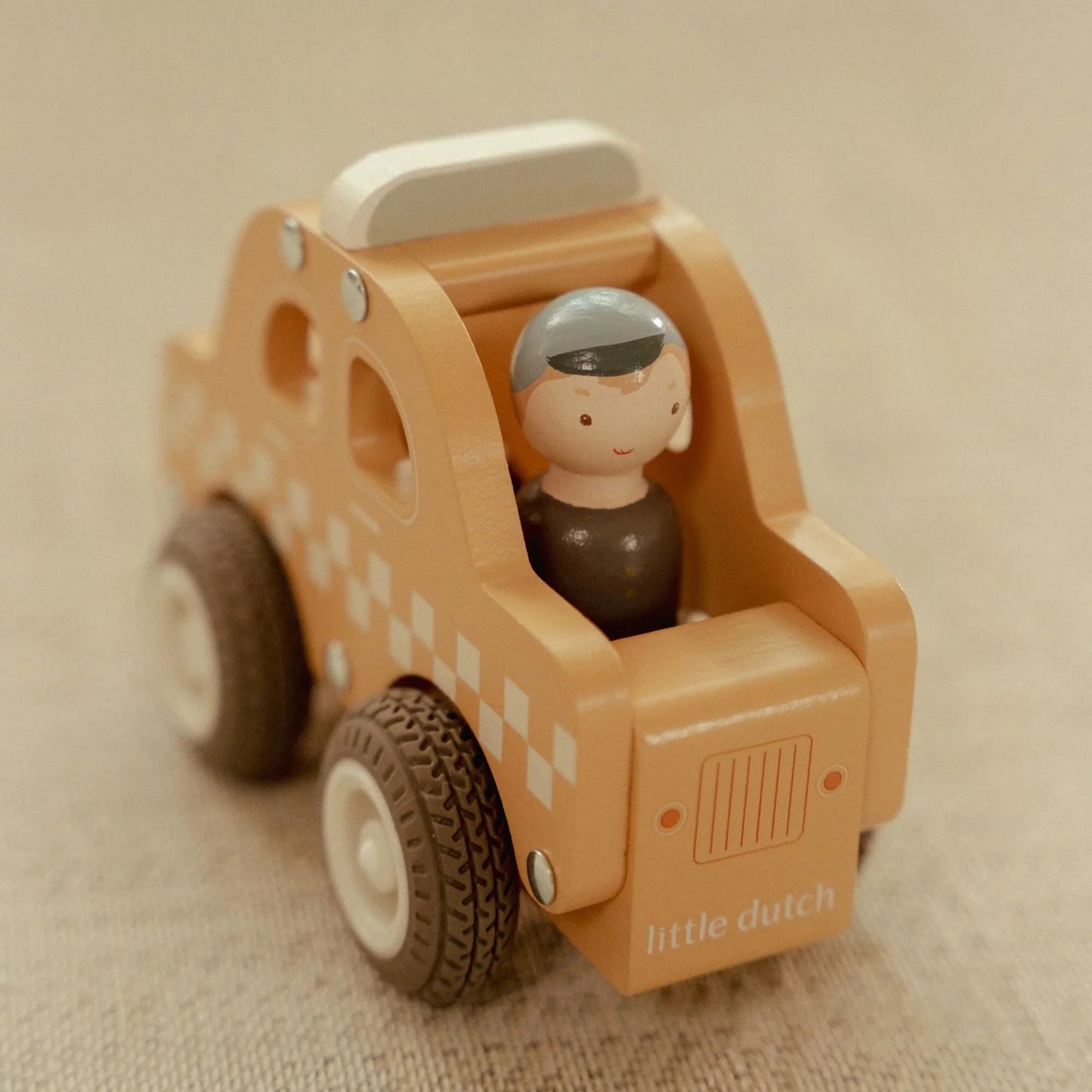 Wooden taxi