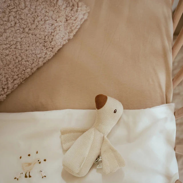 Lenzuolo con angoli per culla - Beige - Essentials 40x80 - Scandi Kids Concept Store