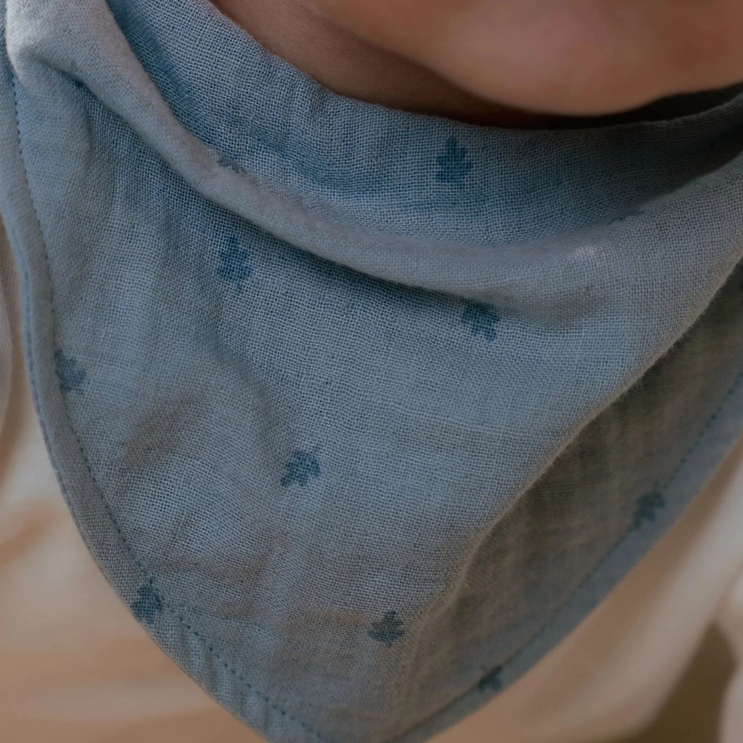 Bavaglino bandana confezione da 2 - Blu - Essentials