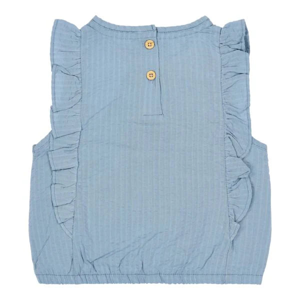 Camicia senza maniche - Blu