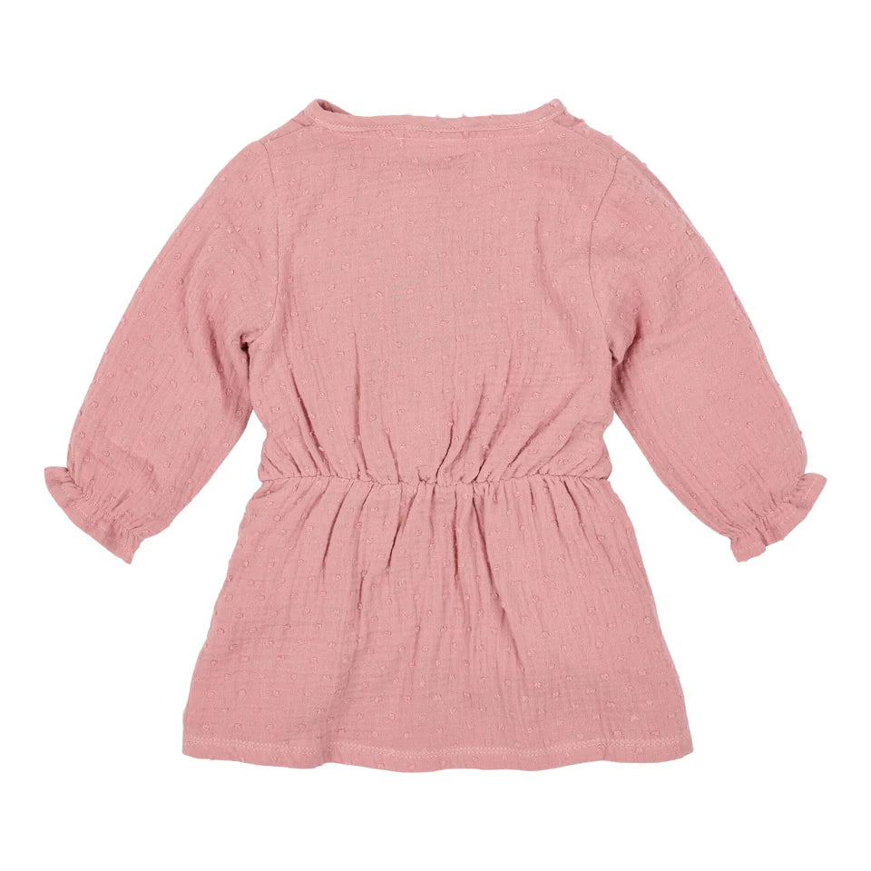 Abito Manica lunga Rosa tenue