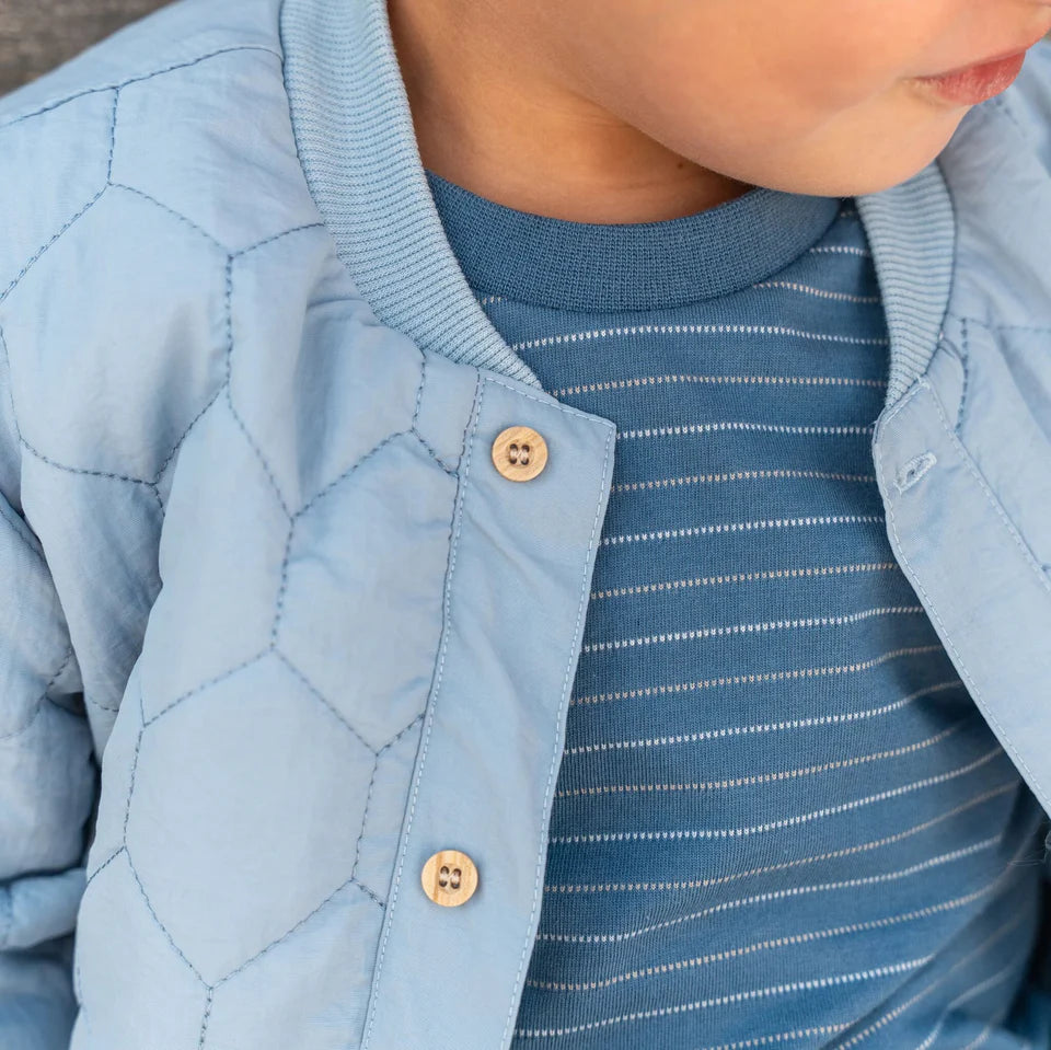 Giacca estiva azzurro baby