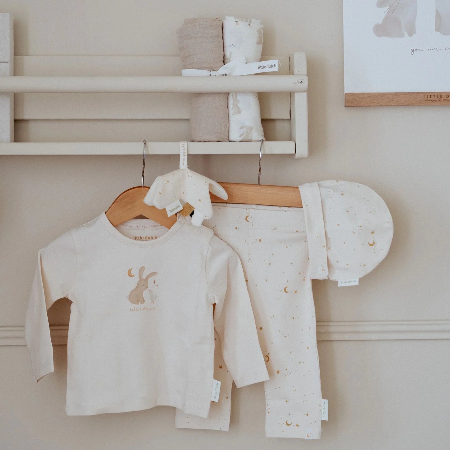 Maternity gift clothing set - Beige