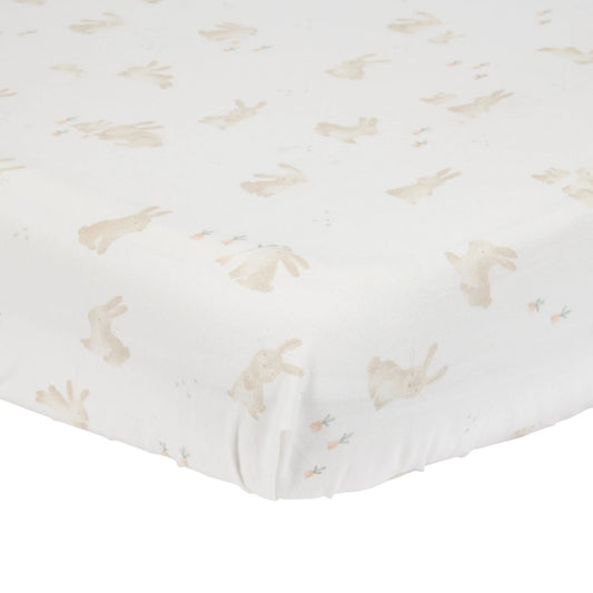 Lenzuolo con angoli per culla ospedale/navicella Baby Bunnyl 40x80