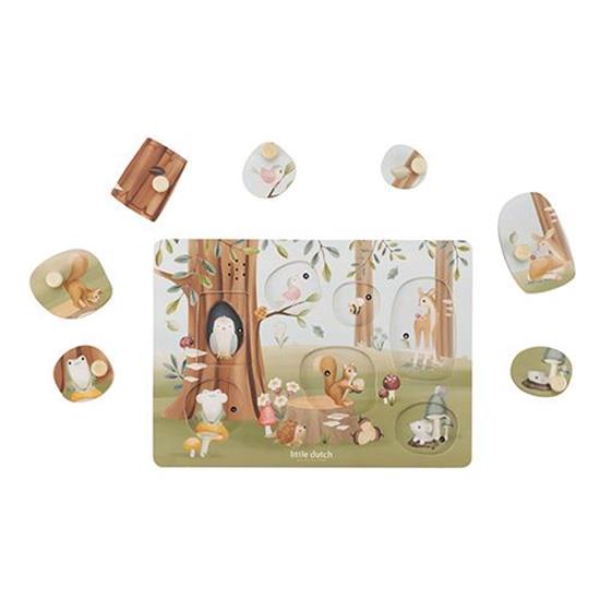 Wooden Sound puzzle Forest Friends