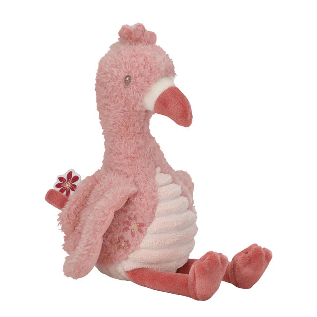 Amici del safari  - Peluche fenicottero - Rosa - 35 cm
