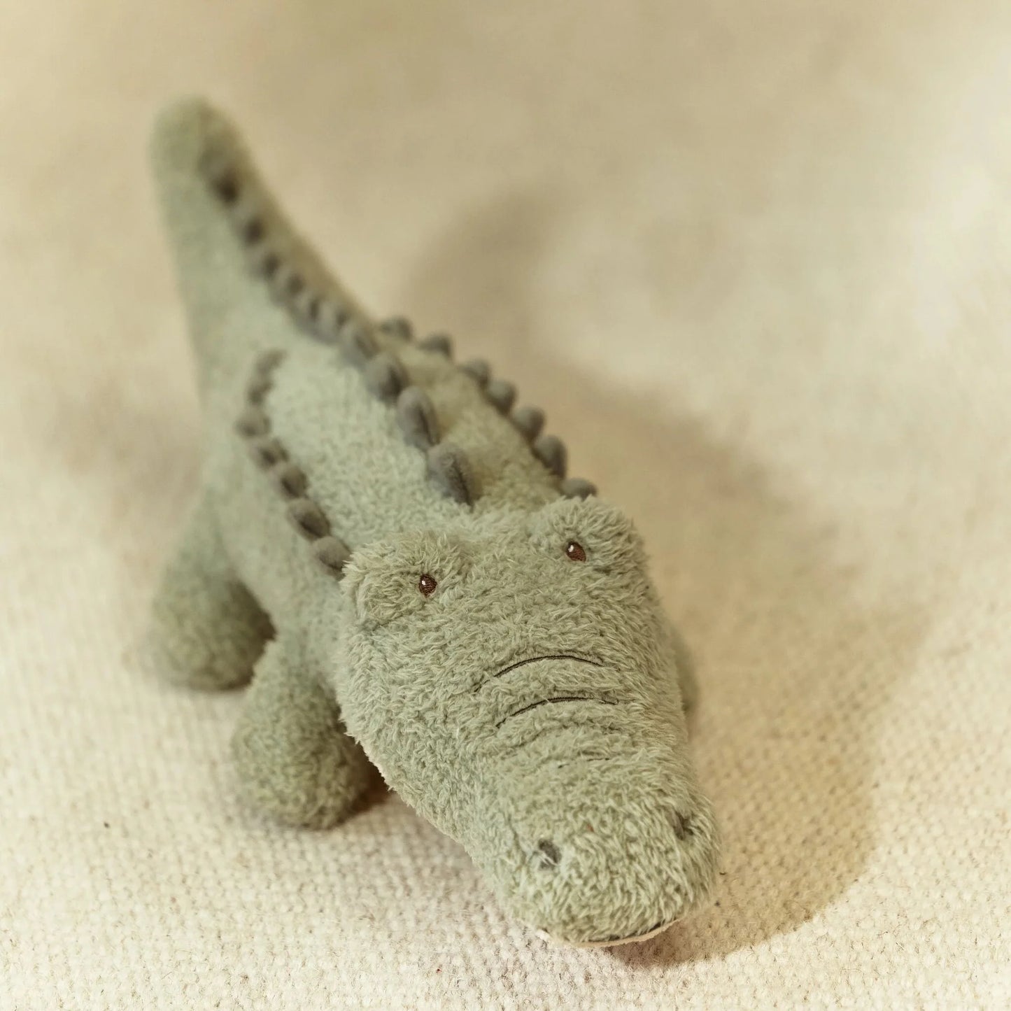 Peluche a forma di coccodrillo - Verde