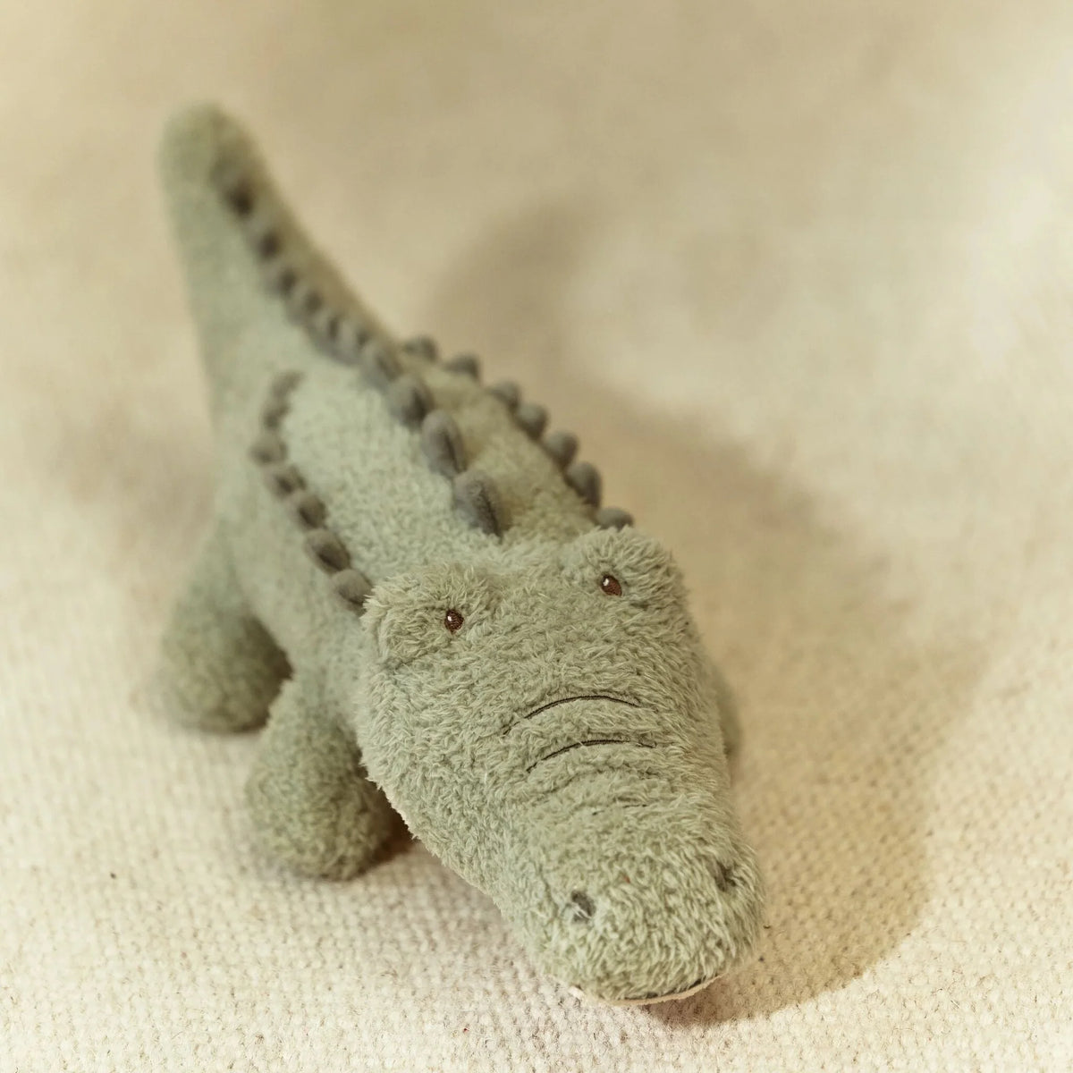 Peluche a forma di coccodrillo - Verde