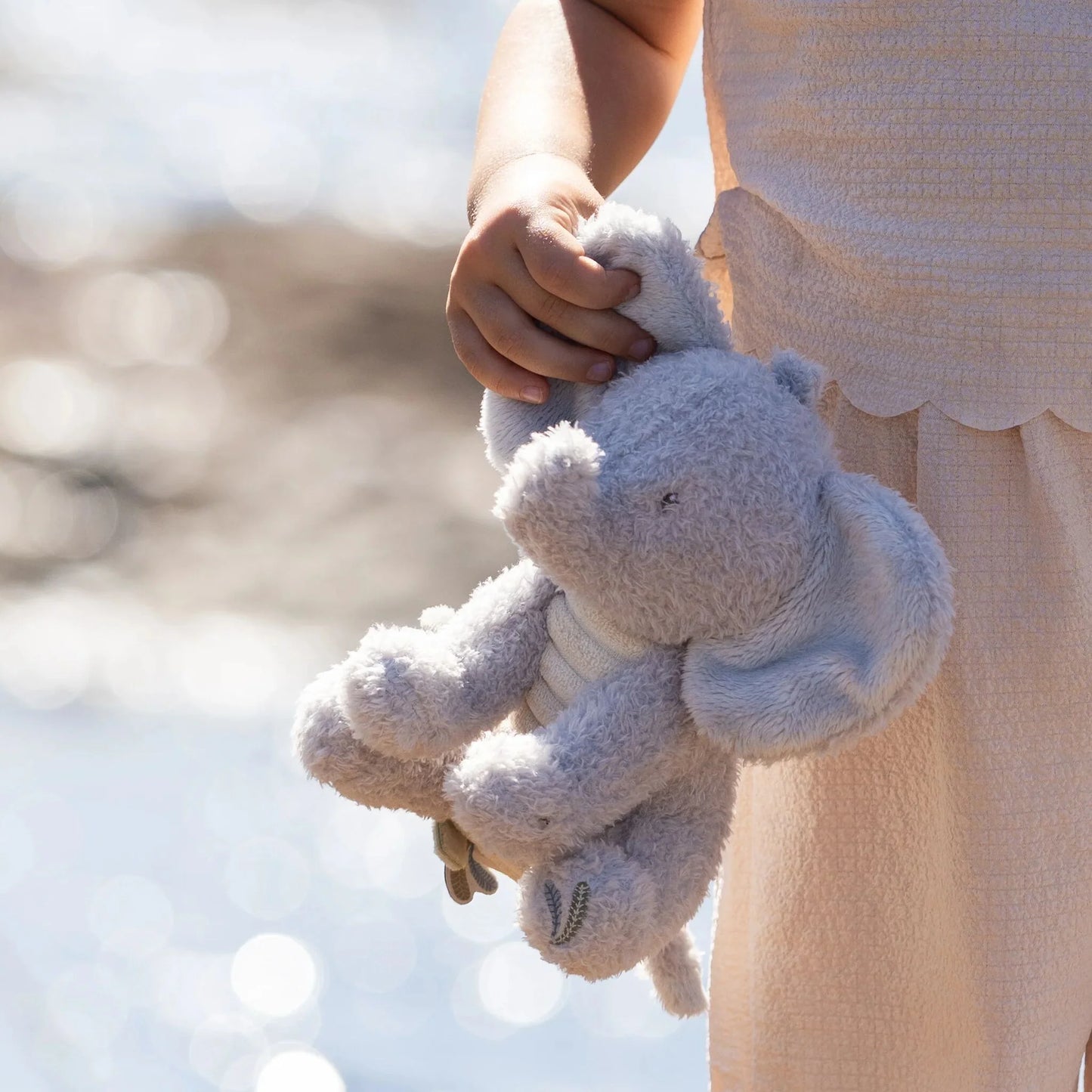 Amici del safari  -  Peluche a forma di elefante - Grigio