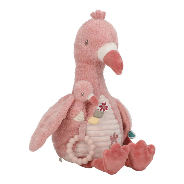 Amici del safari - Peluche Fenicottero Multiattività