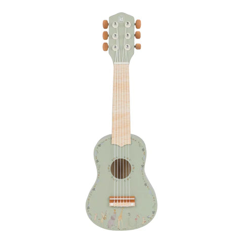 Chitarra in legno -Verde - Safari Friends