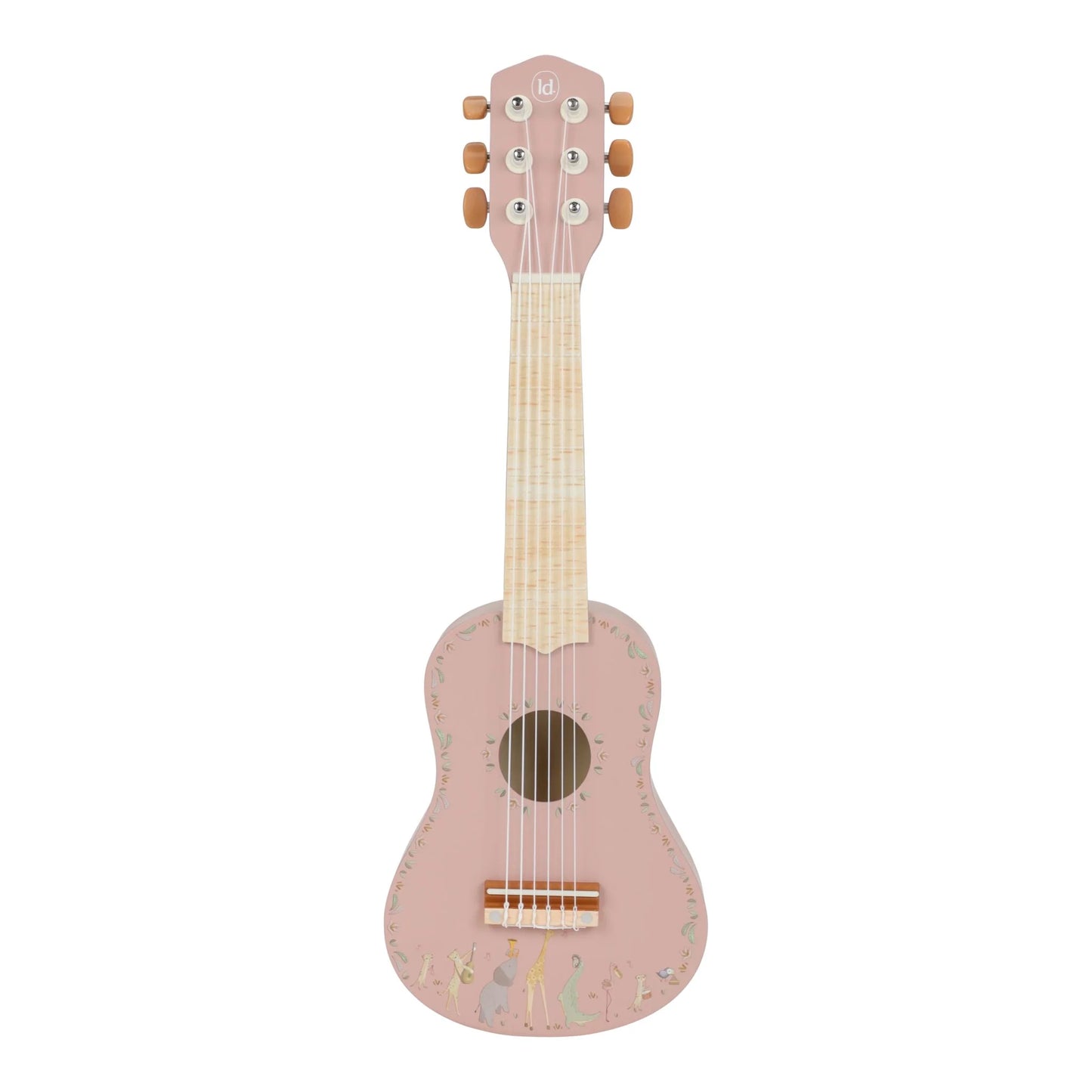 Chitarra in legno - Rosa - Safari Friends