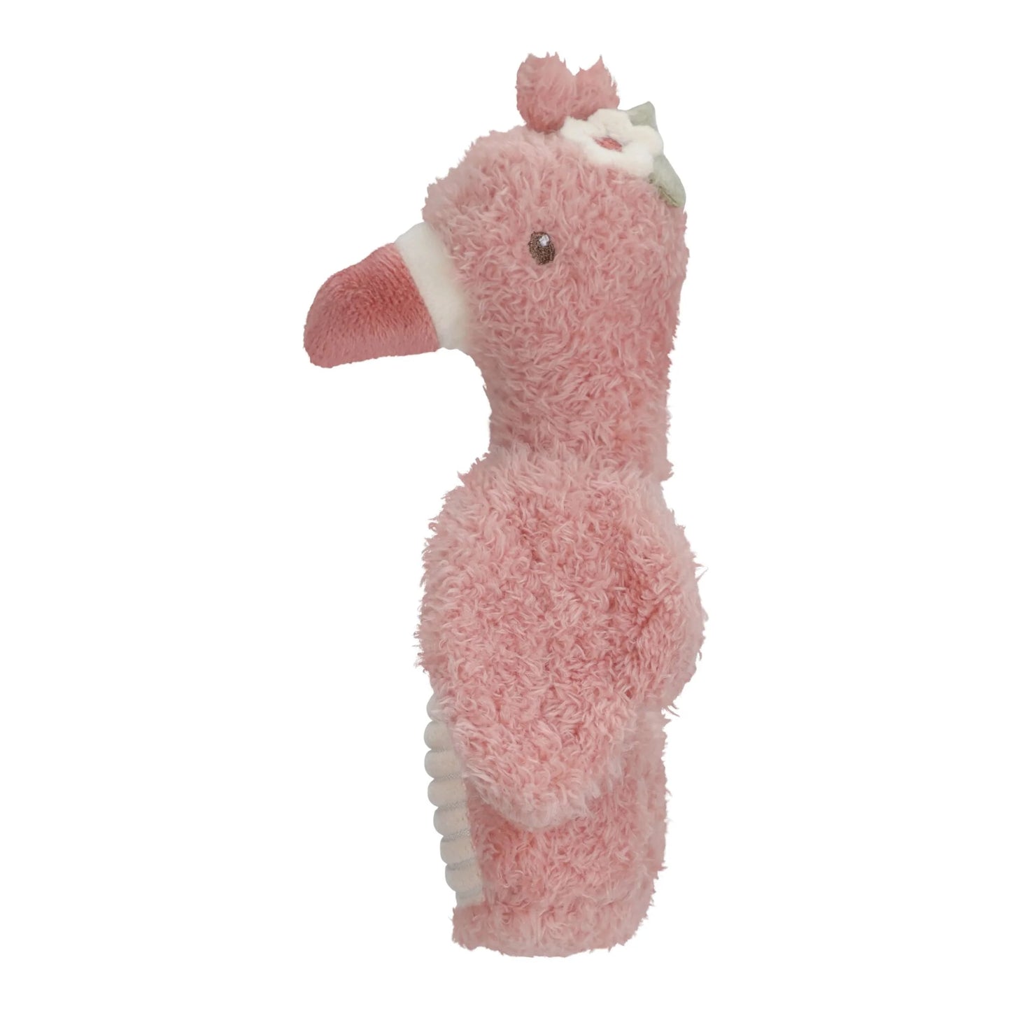 Sonaglio a forma di fenicottero rosa