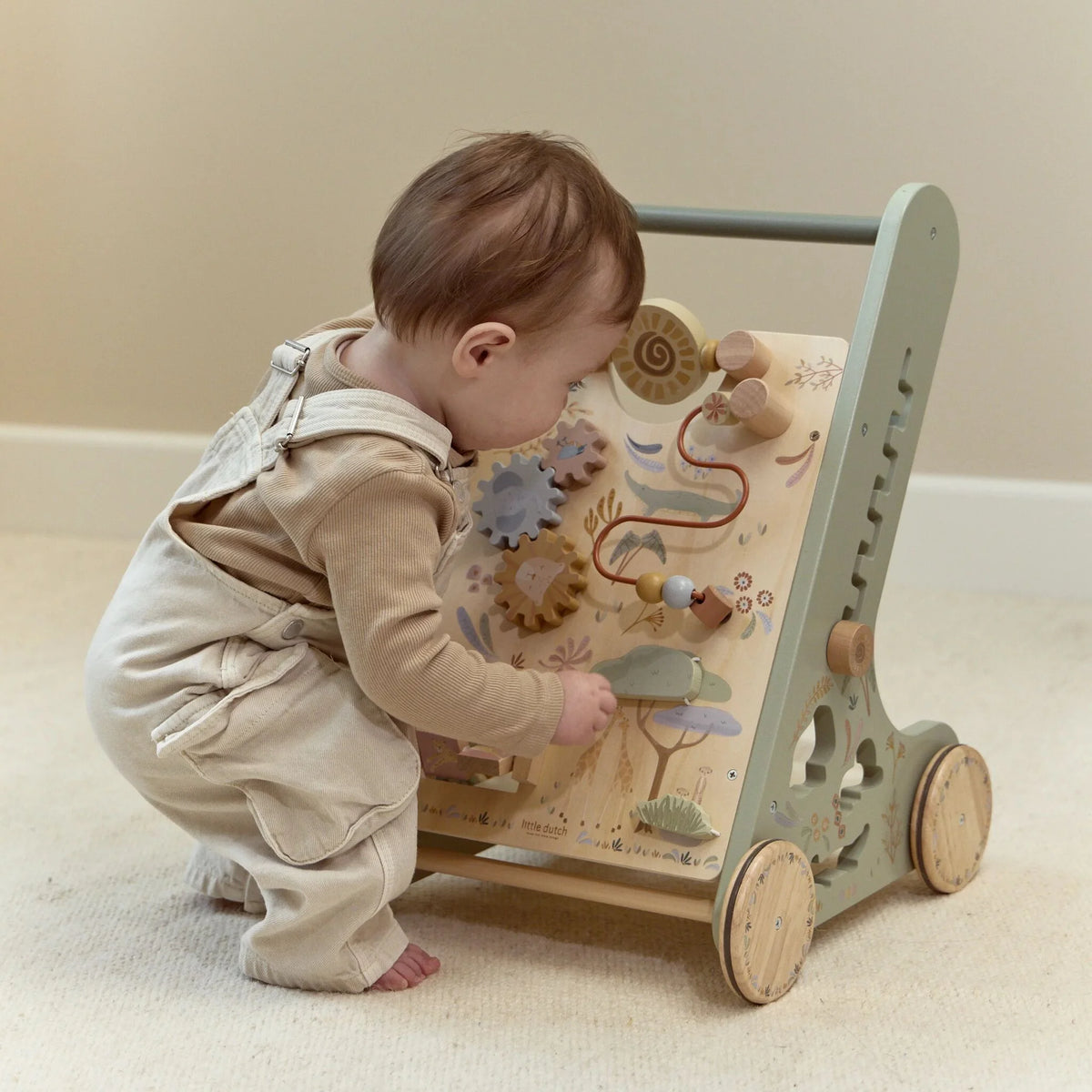 Carrellino primi passi - Multi attività - Safari -  Baby Walker