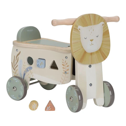Balance bike Lion - Yellow