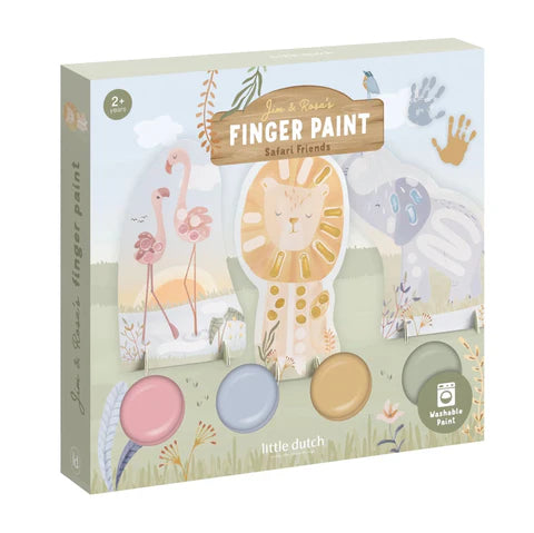 Finger painting set - Jim and Rosa