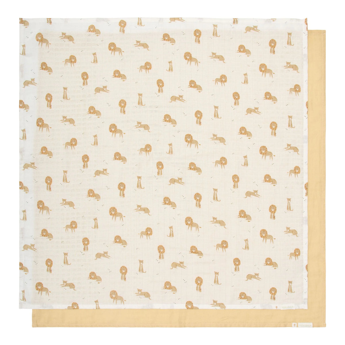 MUSSOLA - Yellow - 70x70 cm - Safari Leo