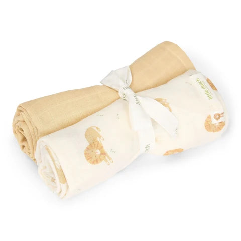 MUSSOLA - Yellow - 70x70 cm - Safari Leo
