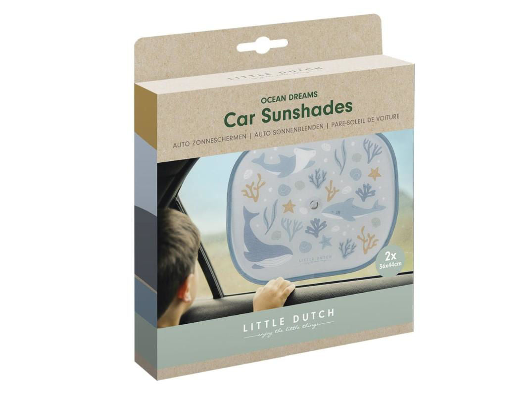 Little Dutch® Tendine parasole per auto Ocean Dreams Blu