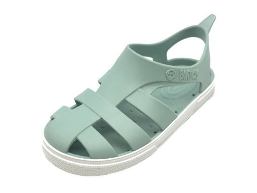 Boatilus - Sandaletto Pastel Green/White