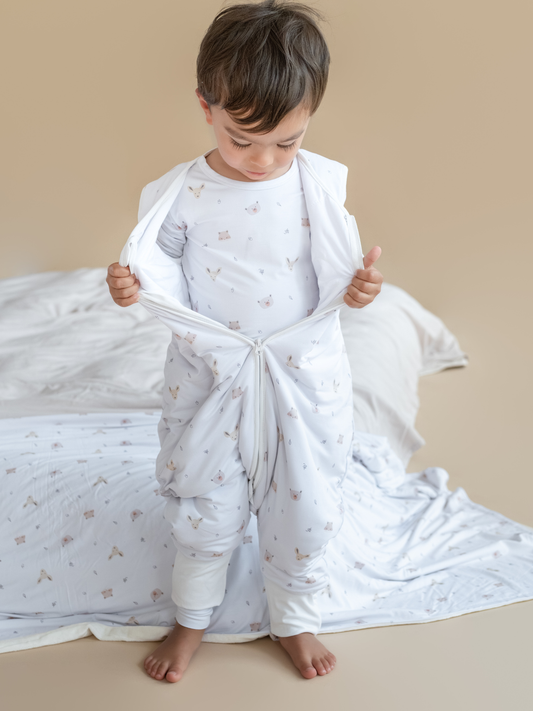 Sacco a pelo con piedi in bambù Forest Friends - TOG 2.5: 2A