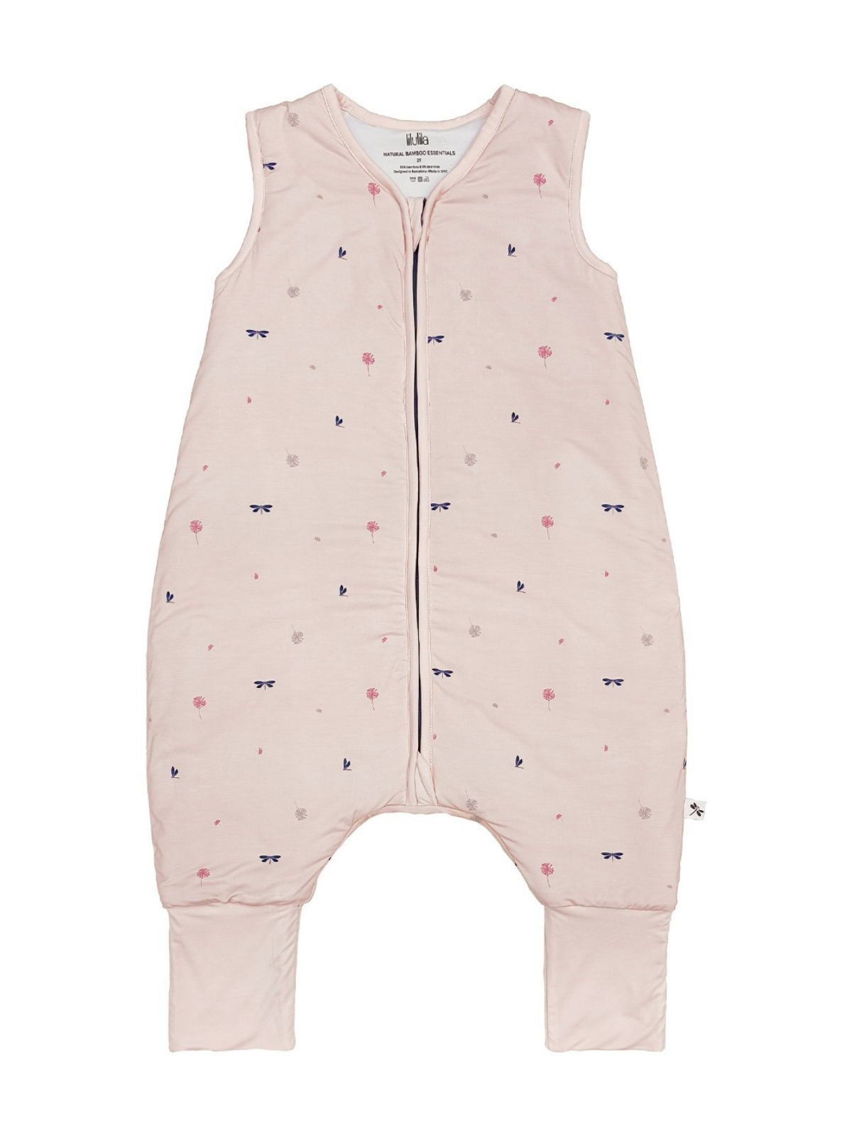 Sacco a pelo con piedi in bambù rosa selvatico - TOG 2.5: 3Y