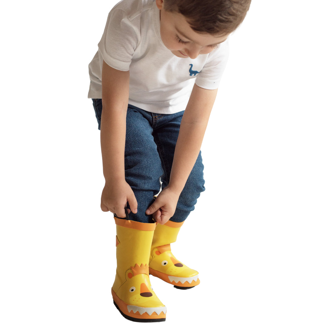 Rainboot Mr Tiggle Leone Giallo