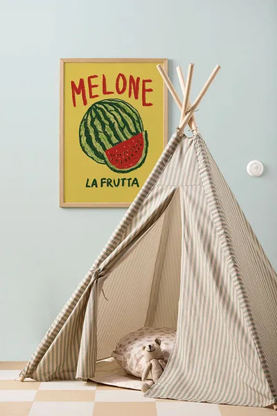 Tipi tent strips green- Kid's concept