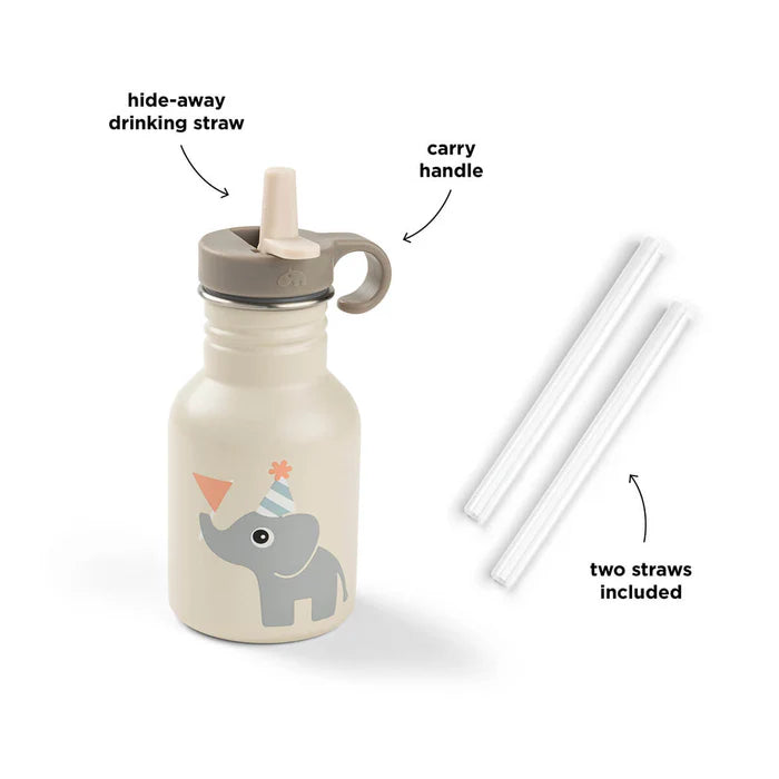 Metal bottle - Celebration - Sand - 350 ml