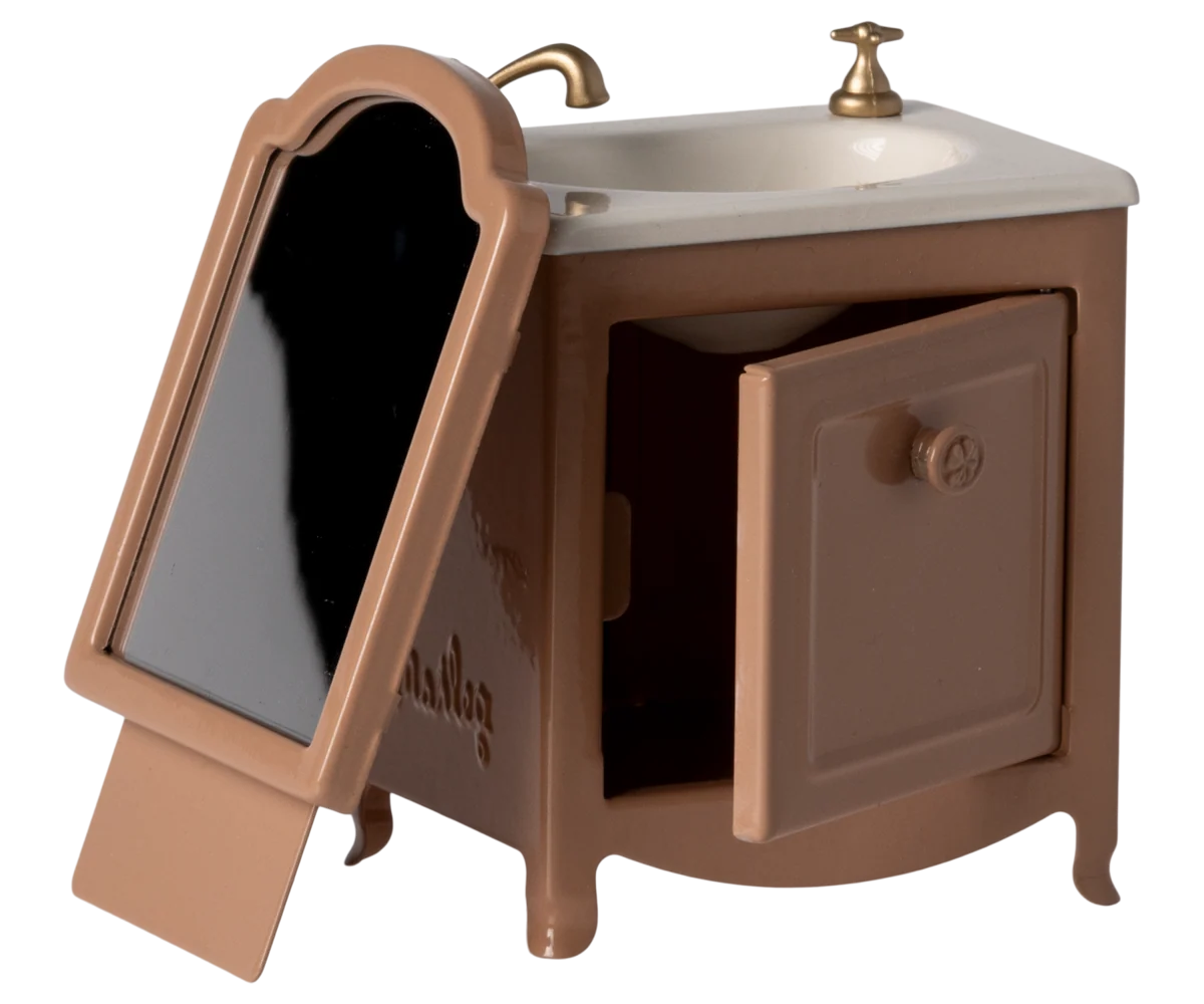 Mobiletto sottolavabo, Mouse - Polvere scura