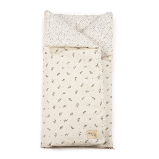 SACCO NANNA/COPERTA MIMOSA GREEN - Walking mum